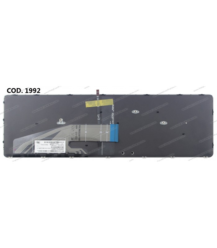 TECLADO HP PROBOOK 450 G0 G1 G2 455 G1 G2 470 G0 G1 G2 G4 SERIES +MARCO BACKLIT 837551-001 BK US ORIG.
