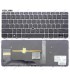 TECLADO HP ELITEBOOK 725 G3 820 G3 828 G3 725 G4 SERIES BACKLIT+ POINT SILVER MARCO 826630-001 BK US ORIG