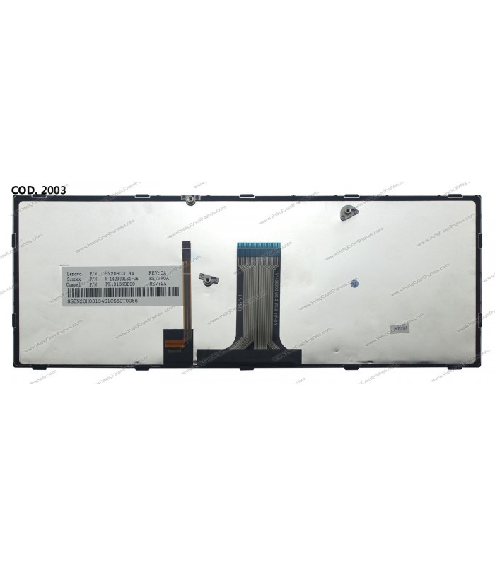 TECLADO LENOVO G40 G40-30 G40-80 G40-45 Z40 B40-70 G40-70 B40-70AT B40-35 300-14IBR 300-14ISK 305-14IBD FLEX 2 14 GR BL US ORIG.
