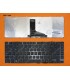 TECLADO TOSHIBA L800 L800D L830 L835 L840 L840D L845 L845D C800 M800 M805 P845 P845T MARCO GLOSSY A000172350 BK SP ORIG.