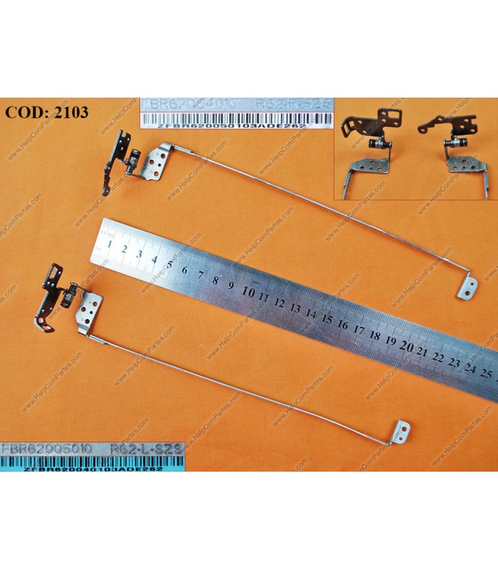 BISAGRAS HP PAV 14-E 14-E000 14-E003TU SERIES R/L 716181-001 ORIG.