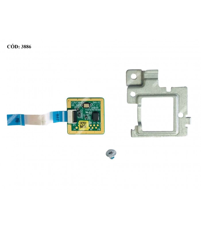 LECTOR HUELLA HP W/USB HP 15-DY 15-EF 15T-DY100 15T-DY200 15T-DY300 15Z-EF100 15S-EQ L63595-001 ORIG.