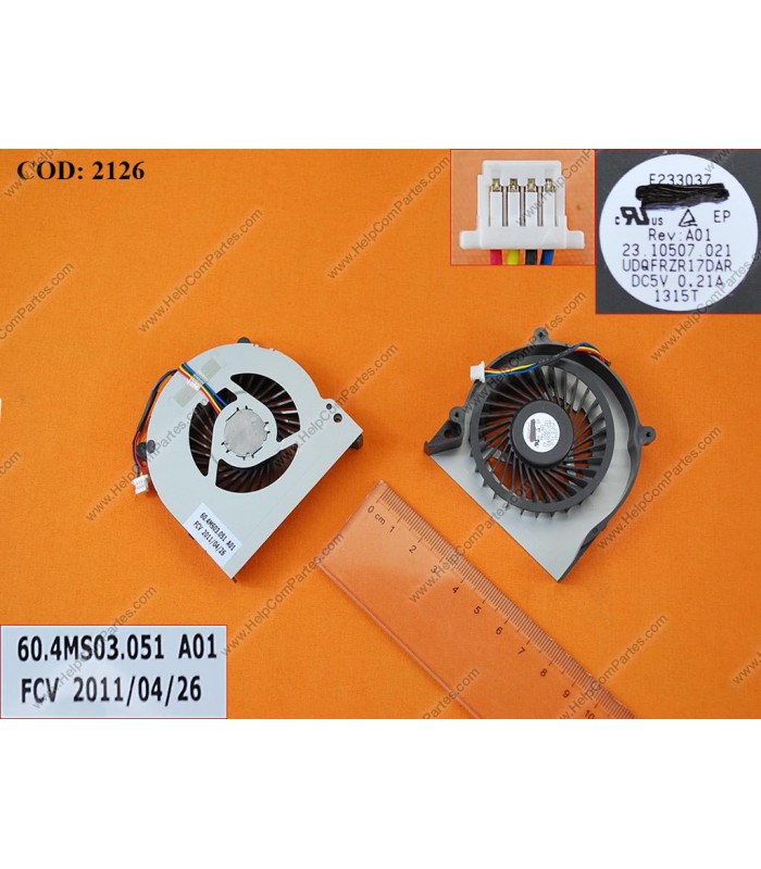 VENTI. SONY VAIO VPC-EL VPC-EL25 VPC-EL25EC VPC-EH VPC-EH16 VPC-EH26 VPC-EH36 VPC-EH38 SERIES 23.10507.021 ORIG.