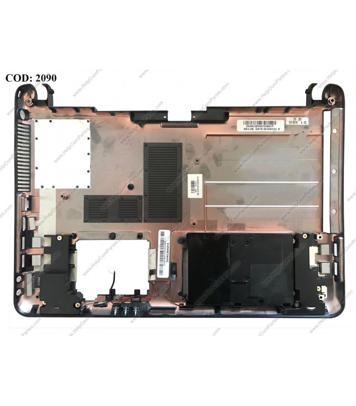 BASE ENCLOSURE SONY SVF142 SVF143 SVF14A SVF14E SVF14 SERIES 14"+ PARLANTES 3NHKCBHN010 BK ORIG