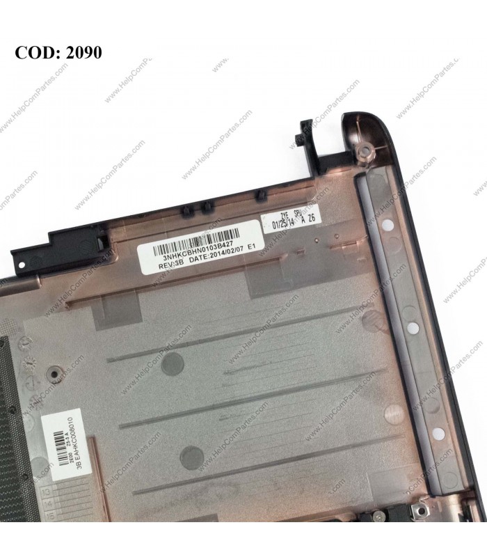 BASE ENCLOSURE SONY SVF142 SVF143 SVF14A SVF14E SVF14 SERIES 14"+ PARLANTES 3NHKCBHN010 BK ORIG
