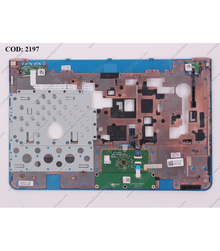 DELL ASSY W/PLMRST+TOUCHPAD 14R N4110 N4010 M4110 M411R  SERIES 0JH5D4 AZUL ORIG.