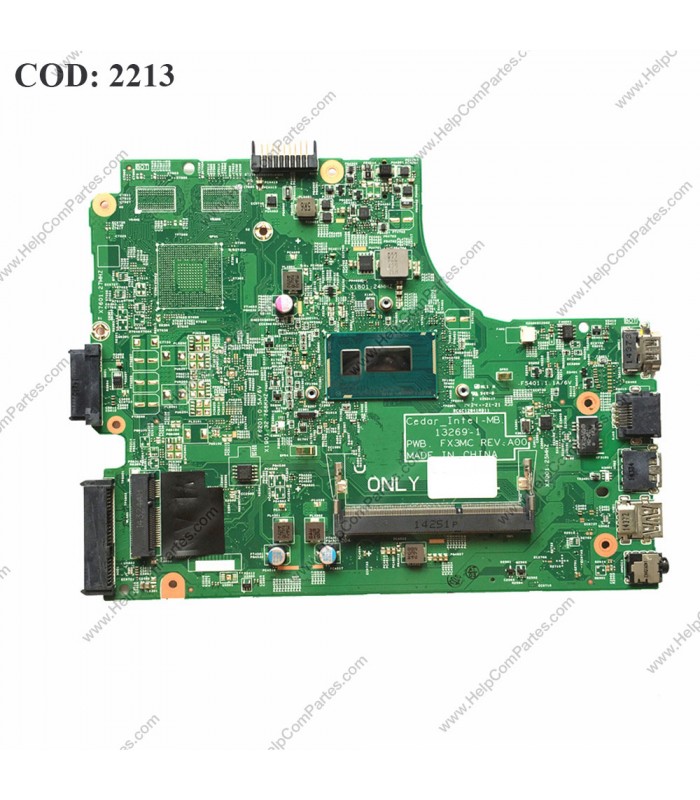 MBO DELL INSPIRON i3-4005U 1.7GHZ 2C/4ta GEN/14 3442 15 3542 17 5748 SERIES 0GJC23 ORIG.