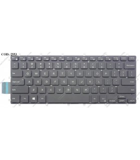 TECLADO DELL INSP. 13 5368 5378 7368 7378 14 7460 15 5568 5578 7569 7579 SERIES +BACKLIT 0H4XRJ BK US ORIG. (DS)