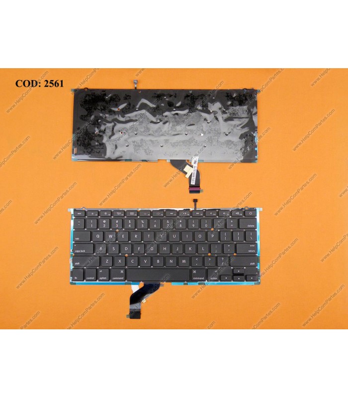 TECLADO APPLE MACBOOK PRO A1425 BK(BACKLIT) US ORIG.