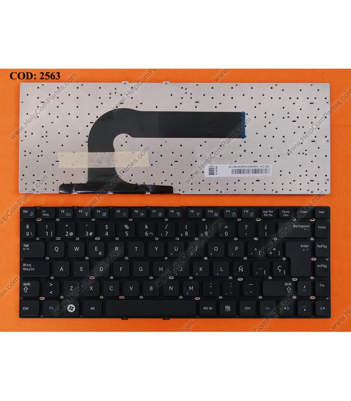 TECLADO SAMSUNG Q430 Q460 RF410 RF411 P330 SF310 SF410 SF411 Q330 QX411 QX410 QX310 QX412 X330 BK SP ORIG.