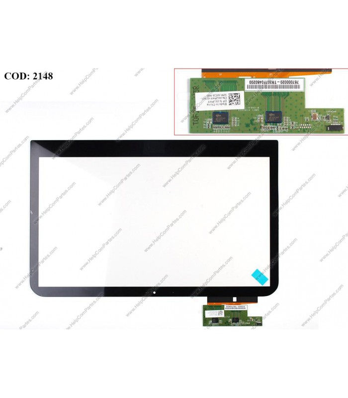 TOUCH SCREEN DIGITIZER DELL INSP. 14R 5437 5421 3421 3437 14'' BK