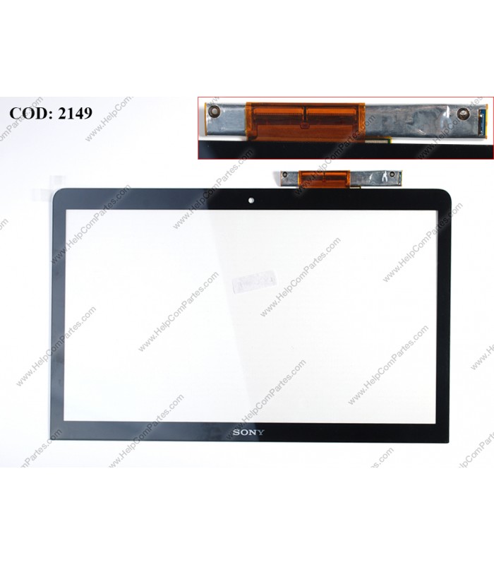 TOUCH SCREEN DIGITIZER SONY VAIO SVF14 SVF142 SVF142A29W SVF142C29L SVF1421BSGW SVF142C29U SVF14215CLW SERIES ORIG.