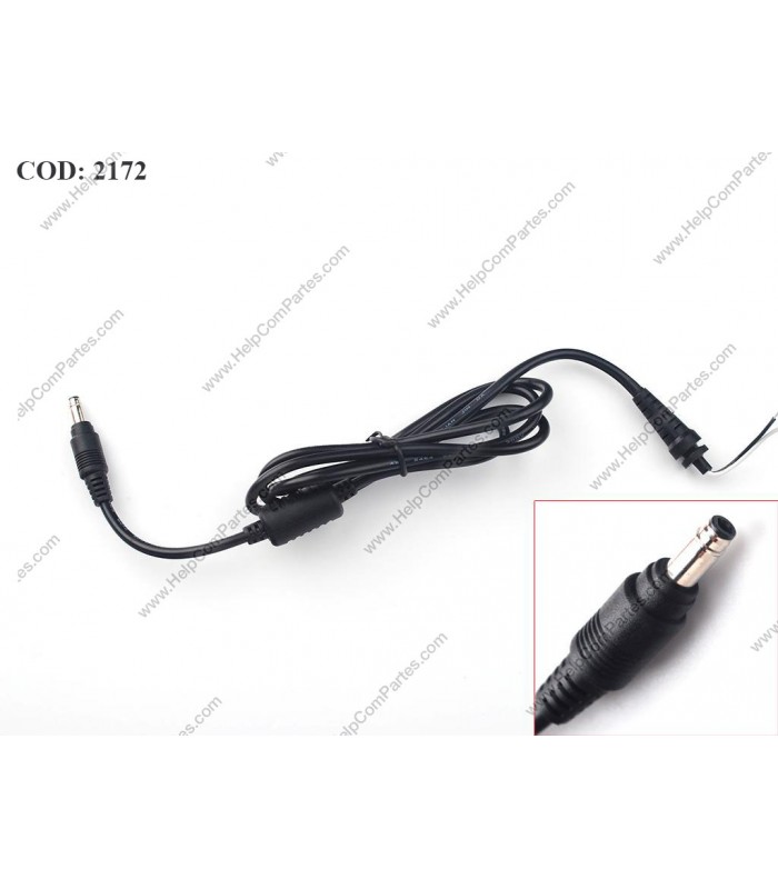 DC CORDS HP 19V / 4.8*1.7mm / PIN NEGRO TIPO BULLET SHAPE