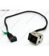 DC JACK POWER HP ENVY M6-1000 M6-1200 M6-1300 / PAV G6-1000 M7-1000 DV6-7000 SERIES +CABLE 686900-001 ORIG.