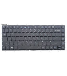 TECLADO ACER E5-473 E15 E5-573G 582P 573G-56AV 507H 54G6 SIN MARCO BK US OEM