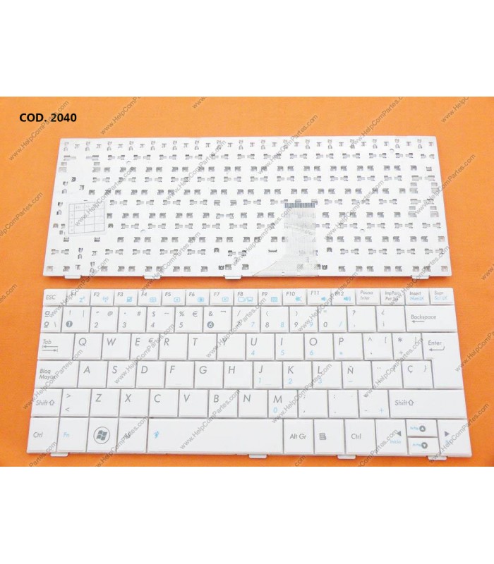 TECLADO ASUS EEE PC 1005HA 1008HA 1005HAB 1005HAG 1005HE 1005P 1001HAG SERIES WH SP ORIG.