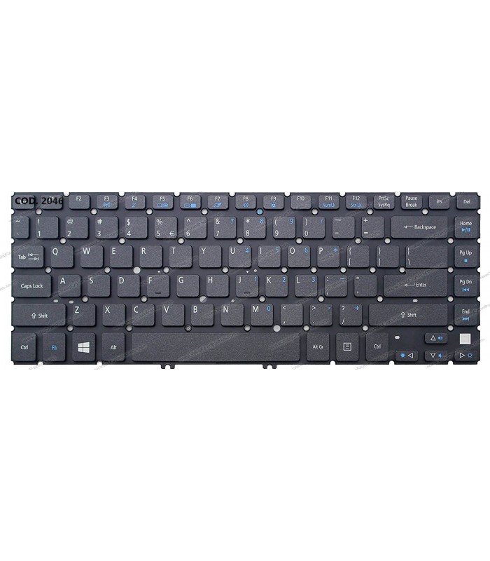 TECLADO ACER V5-471 V5-471G V5-471P V5-472 V5-472P V5-472G M5 M5-481 SERIES SIN MARCO +BACKLIT BK US ORIG.
