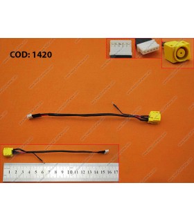 DC JACK POWER LENOVO SL300 SL400 SL500 SL300C SL400C SL500C SERIES +CABLE 44C9986 ORIG.