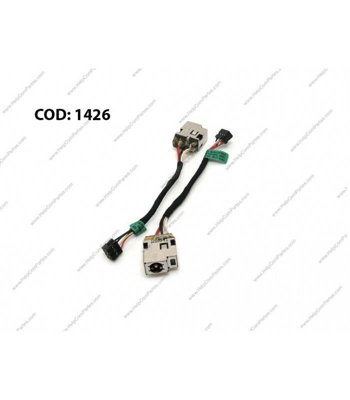 DC JACK POWER HP SLEEKBOOK 15-B 15-B119WM 15-B011TU 15-B013TU SERIES +CABLE 701682-001 ORIG.