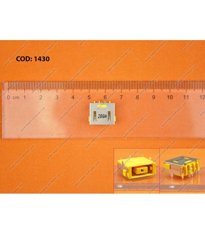 CONECTOR DC IN LENOVO IDEAPAD S210 S210T / YOGA 11 11S 13 SERIES ORIG.