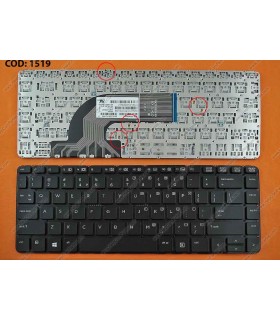 TECLADO HP PROBOOK 640 G1 645 G1 440 G0 440 G1 430 G2 440 G2 445 G2 SERIES NO MARCO PARA BACKLIT 738687-001 BK US ORIG.