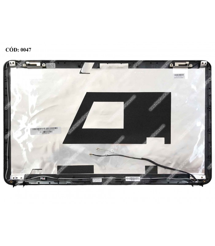 LCD COVER HP PAV. G4-1000 G4-1100 G4-1200 G4-1300 G4-1400 G4T-1000 G4T-1100 G4T-1200 SERIES 643489-001 GRIS ORIG.
