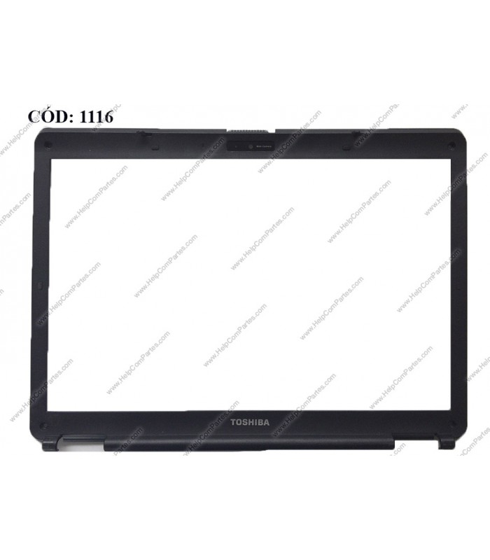 LCD BEZEL TOSHIBA L300 L305 L300D L305D SERIES 15.4" V000130820 BK ORIG. (DS)