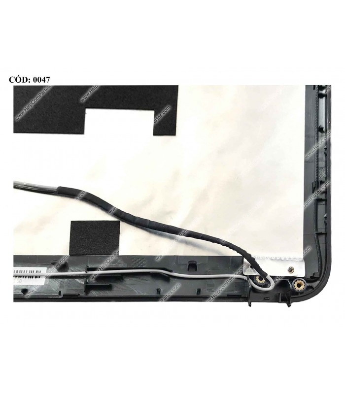 LCD COVER HP PAV. G4-1000 G4-1100 G4-1200 G4-1300 G4-1400 G4T-1000 G4T-1100 G4T-1200 SERIES 643489-001 GRIS ORIG.