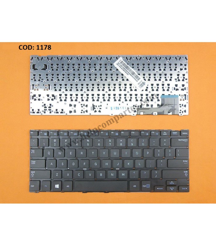 TECLADO SAMSUNG NP905S3G NP915S3G 905S3G 906S3G 915S3G 910S3G SERIES SIN MARCO 9Z.NAPSN.001 BK US ORIG.