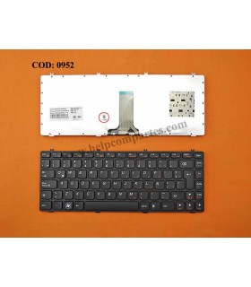 TECLADO LENOVO Y470 Y741 Y470M Y470N Y470P Y470D Y471A SERIES 25-200688 BK LA ORIG.