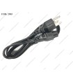 AC POWER CORD DELL 3ft/1M 125-240V~ 7A US 3PRONG 0K260C ORIG.