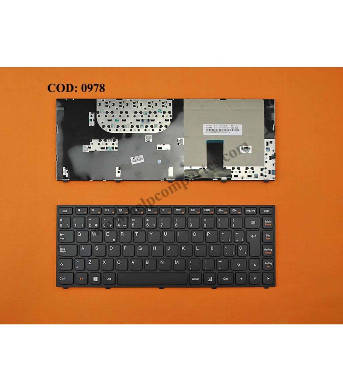 TECLADO LENOVO YOGA 13 13-IFI 13-ISE SERIES 25205809 WIN8 BK SP ORIG.