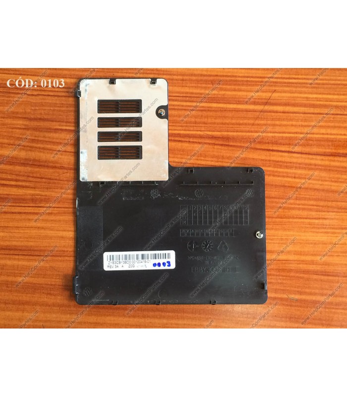 TAPA TRASERA DE CARCASA TOSHIBA SALLITE L845 L845D C845 C845 BK (DS)