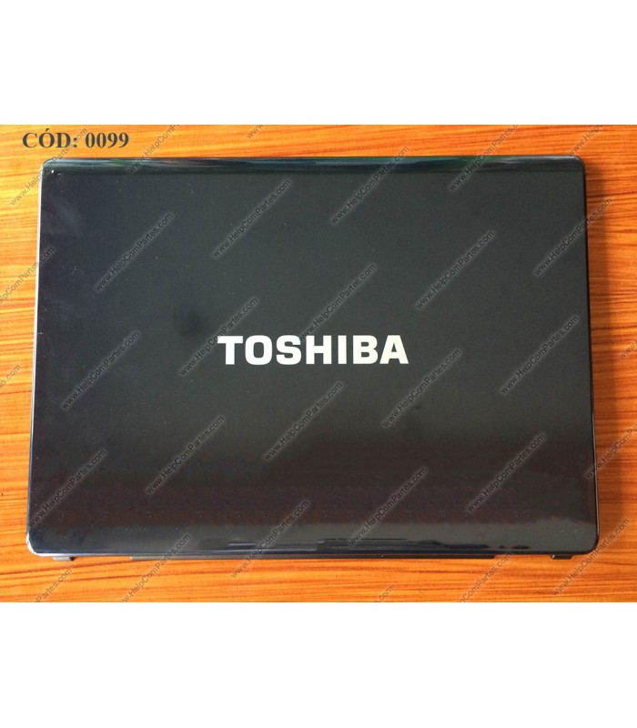LCD COVER TOSHIBA L300 L300D L305 L355 L305D  SERIES 15.4" V000130840 AZUL- NEGRO ORIG. (DS)