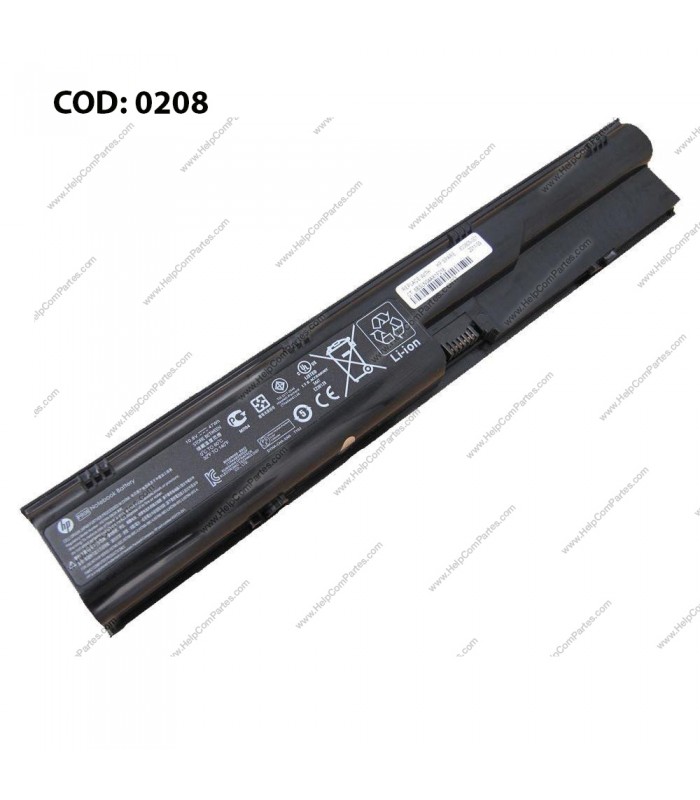 BATERIA HP 10.8V---47WH 6C PR06/PROBOOK 4330S 4436S 4331S 4440S 4430S 4535S 4545S 4730S 6460 SERIES 633733-321 OEM