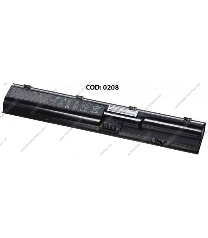 BATERIA HP 10.8V---47WH 6C PR06/PROBOOK 4330S 4436S 4331S 4440S 4430S 4535S 4545S 4730S 6460 SERIES 633733-321 OEM