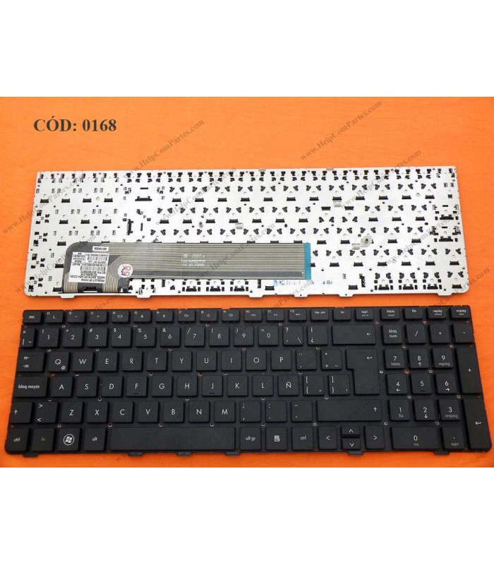 TECLADO HP PROBOOK 4530S 4535S 4730S 4735S 4740S 5330M SERIES SIN MARCO 646300-161 BK LA ORIG.