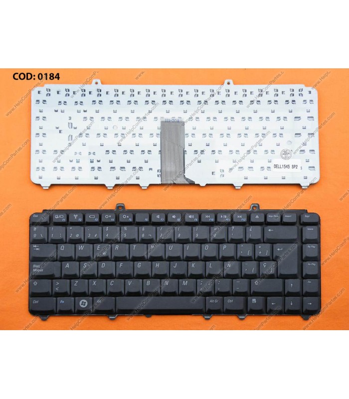 TECLADO DELL INSP 1420 1520 1521 1525 1540 XPS M1330 M1530 Vostro 1000 1400 SERIES SIN MARCO JM629 BK SP ORIG.