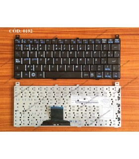 TECLADO TOSHIBA NB100 NB100-01G NB100-11B NB100-127 NB100-12A NB105 SERIES SIN MARCO V072426CS1 BK SP ORIG.