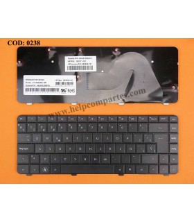 TECLADO HP COMPAQ G42 G42t G42-100 G42-200 G42-300 CQ42 SERIES SIN MARCO 590121-071 BK SP