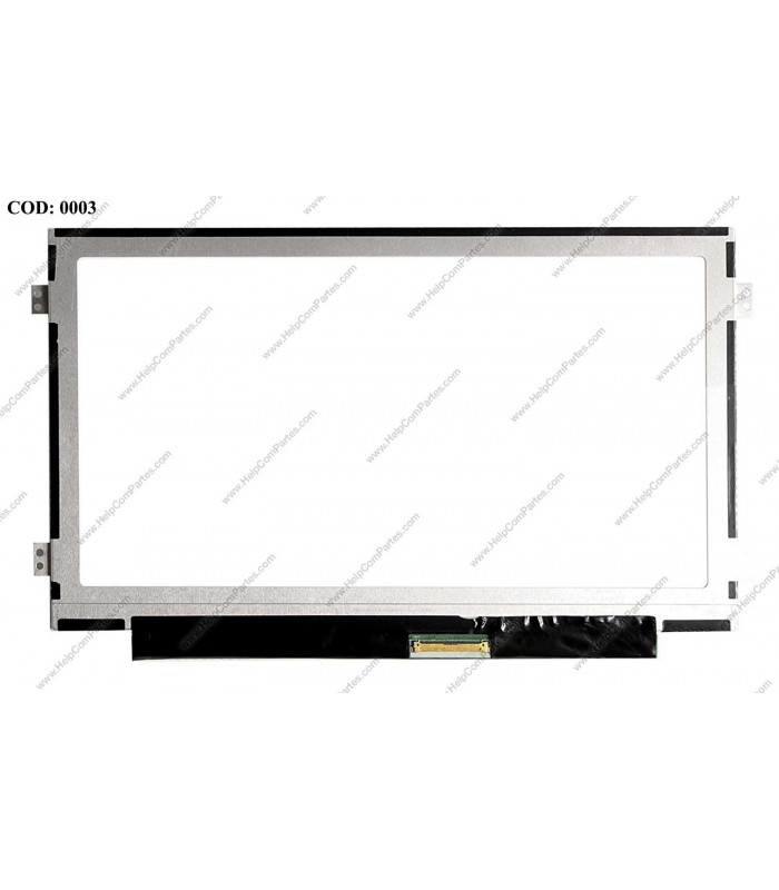 DISPLAY 10.1" 40PIN WLED SLIM WSVGA (1024x600) GLOSSY 60Hz LVDS VC-D PCBA FLAT SEG.R/L BRACKET B101AW06 V.1