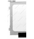 DISPLAY 10.1" 40PIN WLED SLIM WSVGA (1024x600) GLOSSY 60Hz LVDS VC-D PCBA FLAT SEG.R/L BRACKET B101AW06 V.1