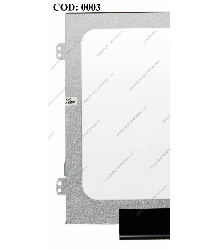 DISPLAY 10.1" 40PIN WLED SLIM WSVGA (1024x600) GLOSSY 60Hz LVDS VC-D PCBA FLAT SEG.R/L BRACKET B101AW06 V.1