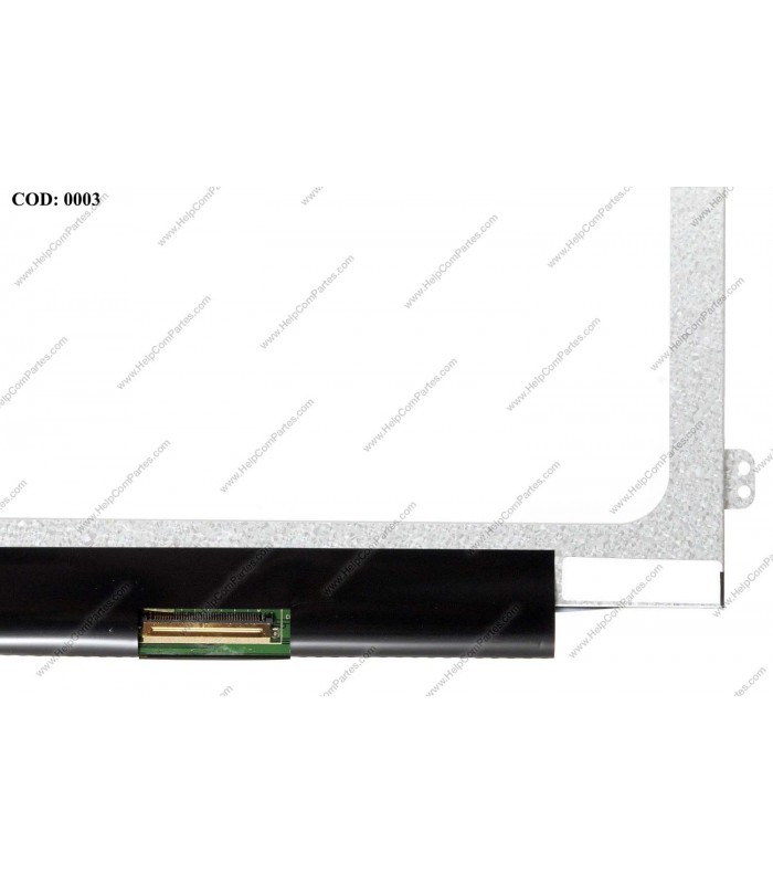 DISPLAY 10.1" 40PIN WLED SLIM WSVGA (1024x600) GLOSSY 60Hz LVDS VC-D PCBA FLAT SEG.R/L BRACKET B101AW06 V.1