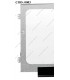 DISPLAY 10.1" 40PIN WLED SLIM WSVGA (1024x600) GLOSSY 60Hz LVDS VC-D PCBA FLAT SEG.R/L BRACKET B101AW06 V.1