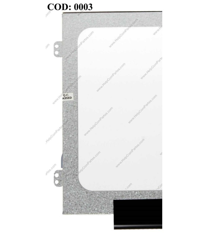 DISPLAY 10.1" 40PIN WLED SLIM WSVGA (1024x600) GLOSSY 60Hz LVDS VC-D PCBA FLAT SEG.R/L BRACKET B101AW06 V.1