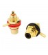 JACK RCA DE CHASIS DORADO R/N