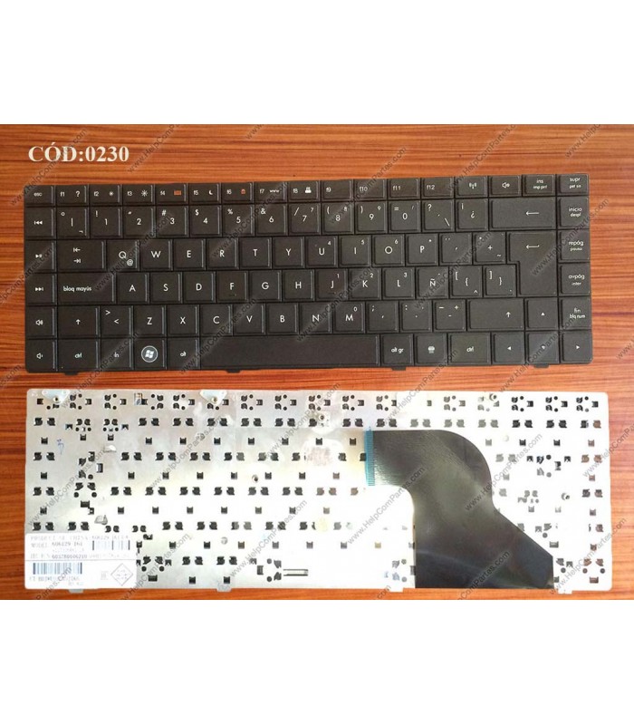 TECLADO HP COMPAQ 620 621 625 CQ620 CQ621 CQ625 SERIES SIN MARCO 605814-161 BK LA