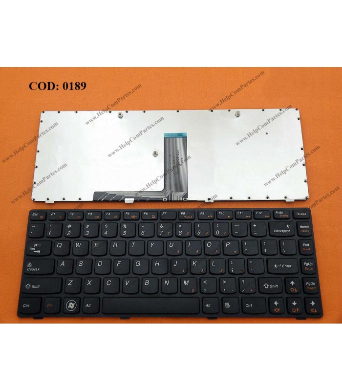 TECLADO LENOVO IDEAPAD  B470 B470A B470G G470 G470A G470G G475 G475E V470 V470A Z470 Z470A Z470G SERIES 25-011691 BK US ORIG