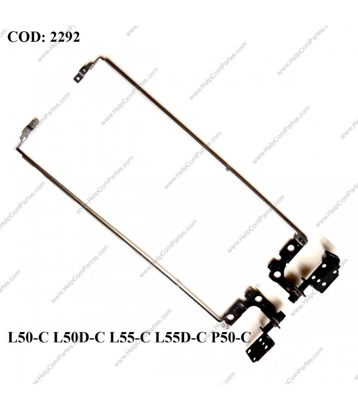 BISAGRAS TOSHIBA L50-C L50D-C C55D-C C50-C C55-C C55T-C S50-C SERIES R/L A000387850 A000387860 ORIG.